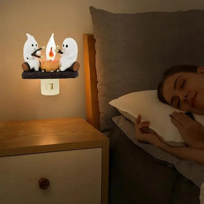 👻Last Day Sale Price🔥GHOST CAMPFIRE NIGHTLIGHT